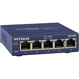 Комутатор GS105GE 5xGE, Некерований NETGEAR teh0018176