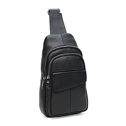 Чоловічий рюкзак шкіряний Keizer K13316bl-black