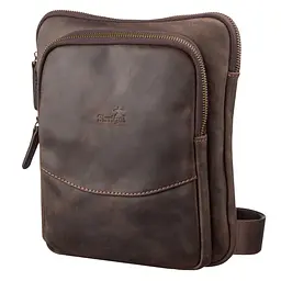 Чоловіча шкіряна сумка SHVIGEL 21,5х24х4 см sum0012504