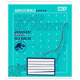 Набір зошитів Yes Jurassic World Camp cretaceous 18 аркушів у клітинку 25 шт. (768814) - мініатюра 6