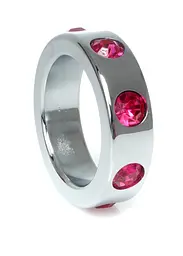 Ерекційне кільце B - Series HeavyFun Metal Cock Ring 5 см сріблястий - мініатюра 2