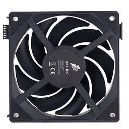 Кулер до корпусу 1stPlayer XF7 Black (XF7-BK-1IN1) - мініатюра 7