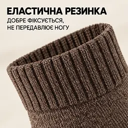 Універсальні чоловічі шкарпетки махрові розмір 39-46 Solve — термо-шкарпетки , 5 пар, KT7003709 - мініатюра 4
