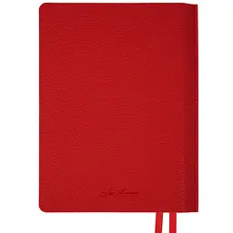 Щоденник-діловий записник А5 Leo Planner Vitto 2026 м'який червоний 368 сторінок (252643) - мініатюра 2