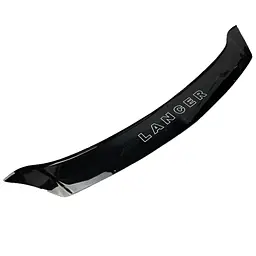 Дефлектор капоту мухобійка Mitsubishi Lancer IХ 2003-2007 (Коротка) Кріплення Пластини Voron Glass - мініатюра 3