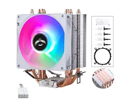 Повітряне охолодження QiuzAim QZ-800S FRGB White (QA-QZ-800S-WH) - мініатюра 4