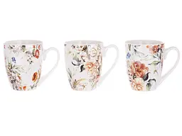 Чашка BONADI 425мл порцелянова Floral, 3 дизайни