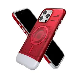 Чохол Spigen Classic C1 (MagFit) Ruby для iPhone 15 Pro (ACS06744) - мініатюра 6