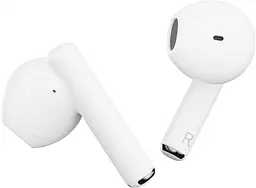 Бездротові навушники Pixus Spase, TWS, BT5.3, 80mAh, 480mAh, 6h, white UA UCRF - мініатюра 5