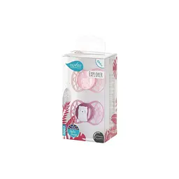 Пустушка Nuvita 7067 Air55 Explorer симетрична 0m+ (заєць ведмідь) 2 шт NV7067F - мініатюра 3