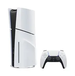 Консоль Sony PlayStation 5 Slim Blu-ray 1TB + Геймпад бездротовий DualSense White + гарантія Б/В - мініатюра 2