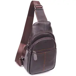 Чоловіча шкіряна сумка Vintage 16х30х5 см sum0022416