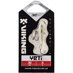 Балансир Viking Fishing Yeti Ice Jig 30mm 5.0g #13 Just Pike - мініатюра 2