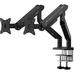 Настільне кріплення для моніторів Anda Seat Stealth Pro II Duo 17-42` Full Black (AD-W-A9-2S-BB) [148294] - мініатюра 3