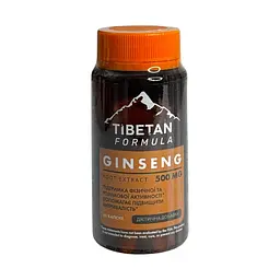 Капсули Tibetan Formula Женьшень 60 капсул