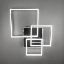Світлодіодна люстра Ideal Lux Frame у хромованому корпусі | Арт. A 11017/3 RGB CH | Line F - мініатюра 4
