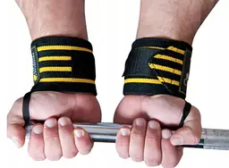 Бинти кистьові Olimp Sport Nutrition Hardcore Wrist Wrap - мініатюра 4