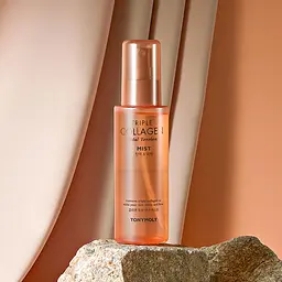Міст для обличчя Tony Moly Triple Collagen Total Tension Mist живильний з колагеном 110 мл - мініатюра 3