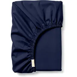Простирадло Cosas сатин на резинці для коляски та люльки 40x80 blue, синій (66Satin_Blue_FittedStroller_40х80)