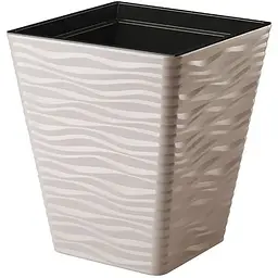 Горщик для квітів Form-Plastic Sahara квадро-30 19.9 л бежевий (3920-051)