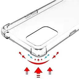 Панель BeCover Anti-Shock для Oppo A55 Clear (707345) - мініатюра 2