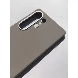 Оригінальний протиударний силіконовий чохол Samsung Silicone Case для Galaxy S25 Ultra Gray EF-PS938CJEGWW - мініатюра 7