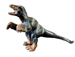 Фігурка Монолофозавр з синіми смужками, Dino Toys, полімерна