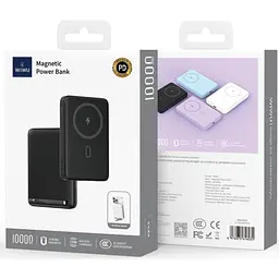 Зовнішній акумулятор WiWU Wi-P043 10000mAh Black [125062] - мініатюра 3