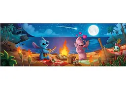 Пазл Clementoni Історія кохання Стіч та дама серця Disney (Disney Stitch&Angel Panorama Puzzle - 1000 pcs.), 1000 ел. (панорама) (37061) - мініатюра 2