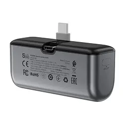 Портативний ЗП Power Bank Acefast M9 PD20W 5000 mAh Black - мініатюра 2