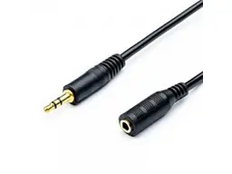 Аудіокабель ATCOM (16847) mini-jack 3.5мм(M)-mini-jack 3.5мм(F) 1,8м пакет (подовжувач)