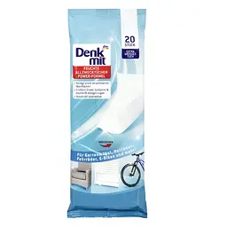 Універсальні вологі серветки DenkMit Heavy Duty, 20 шт
