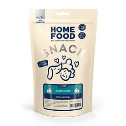 Легені кролика - ласощі для собак Home Food 80 г