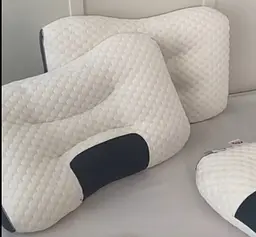 Анатомічна ортопедична подушка для сну Neck Support Massage Pillow • Подушка для шиї з ефектом пам’яті - мініатюра 3