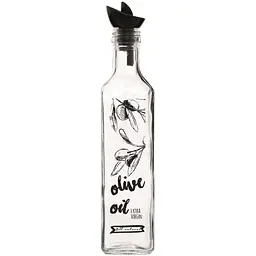 Пляшка для олії Herevin Oil&Vinegar Bottle-Black-Olive 500 мл (151135-075)