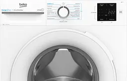 Пральна машина Beko фронтальна 7 кг 1200 A+++ (-10%) 49 см дисплей інвертор ПАР білий - мініатюра 5