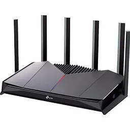 Роутер TP-LINK Archer GE400, Black, Wi-Fi 7 (до 6453 Mb/s, 2.4/5GHz), 1хLAN (1000/2500 Mb/s), 3хLAN (100/1000 Mb/s), 1хWAN (1000/2500 Mb/s), 1хUSB 3.0