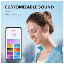 Навушники бездротові Anker SoundCore A25i фіолетові TWS A3948GQ1 - мініатюра 5