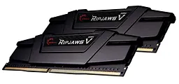 Модуль памятi DDR4 2x8GB/3200 G.Skill Ripjaws V Black (F4-3200C16D-16GVKB) - мініатюра 2