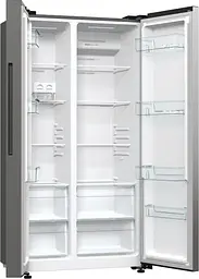 Холодильник Gorenje SBS 179х67х92см 2 двері 356(191) л А++ NF+ матовий сірий (NRR9185EAXL) - мініатюра 10