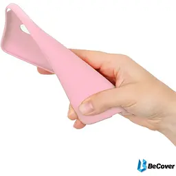 Панель BeCover Matte Slim TPU для Huawei Y5 2018 Pink (702749) - мініатюра 3