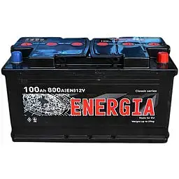 Автомобільний акумулятор ENERGIA 6СТ-100Ah АзЕ 800A (EN) - мініатюра 2