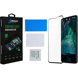 Захисне скло BeCover для Nokia G21 / G11 / G11 Plus Black (707603) - мініатюра 2