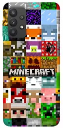 Чохол Demsky Minecraft collage для Samsung Galaxy A32 (A325F) 4G