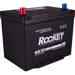 Автомобільний акумулятор ROCKET Japan 6СТ-80Ah Аз 670A (CCA) SMF 85D26R - мініатюра 1