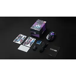 Мишка GravaStar Mercury X Pro 8K RGB Wireless/Bluetooth/USB Neon Graffiti (GS_X_PRO_CG_BLK) - мініатюра 2