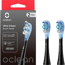 Насадка для зубної щітки Oclean UC02 B02 Ultra Clean Brush Head 2 шт. Black [6970810553543] [100957] - мініатюра 4