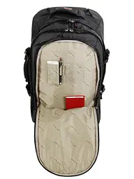 Дорожня сумка-рюкзак на колесах Airtex 560/3 64×41×25см M 42,6л Темно-сірий - мініатюра 12