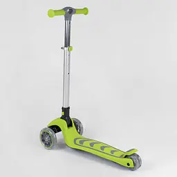 Самокат дитячий Best Scooter 61х16.5х27.5 см Салатовий 000231472 - мініатюра 4