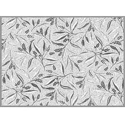 Килимок для сушіння посуду Ardesto Grey Leaves сірий 38 x 51 см (ART17GL)